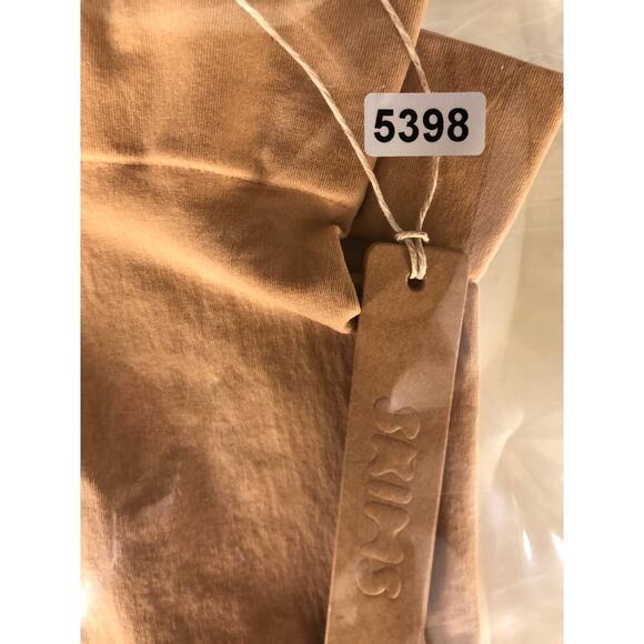 SKIMS Everyday Sculpt High Waist Thong Compression Shapewear in Ochre Tan NWT 4X - Picture 8 of 8